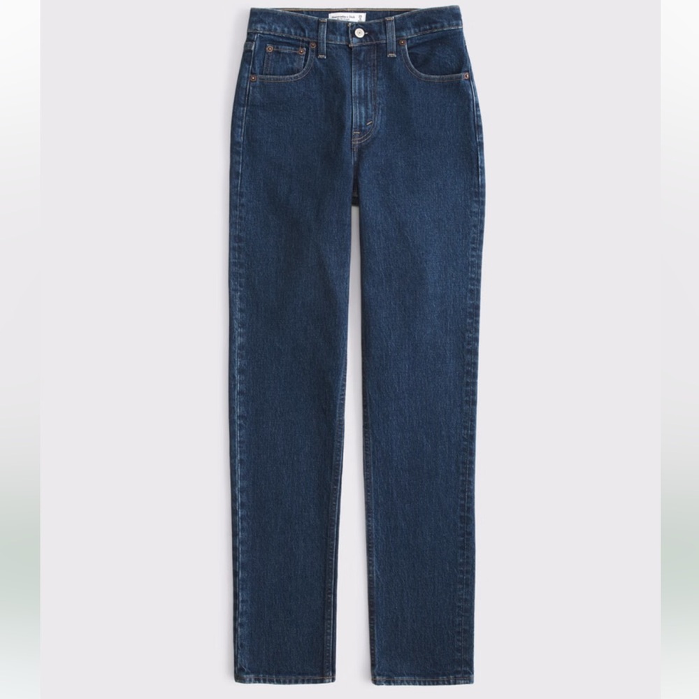Abercrombie & Fitch Ultra High Rise 90s Slim Straight Jean